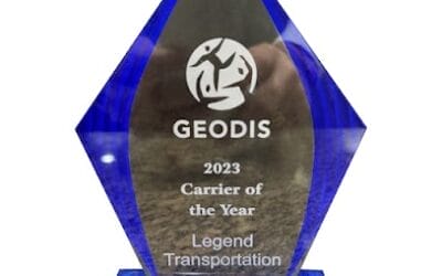 New Legend Inc: Proud Recipient of the GEODIS Carrier of the Year Award 2023